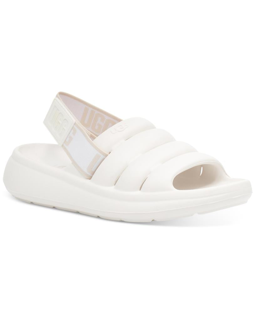 UGG Women's Yeah Slingback Sandals Rubber Flat Heel Adjustable Strap S593