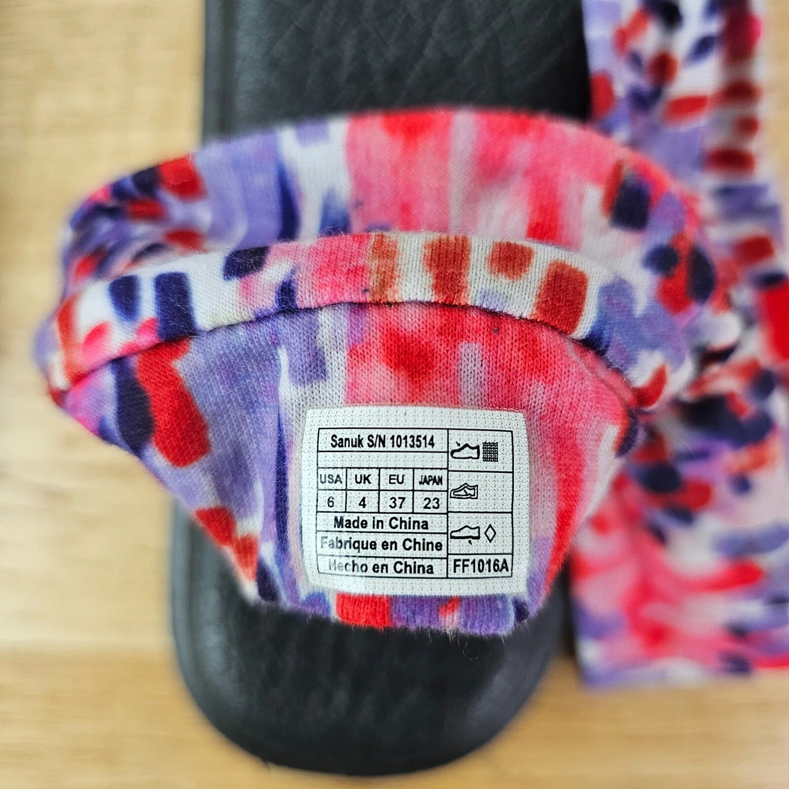 Sanuk Women's Yoga Mat Sling Flip Flops Sandals US Size 6 Style 1013154 Pink