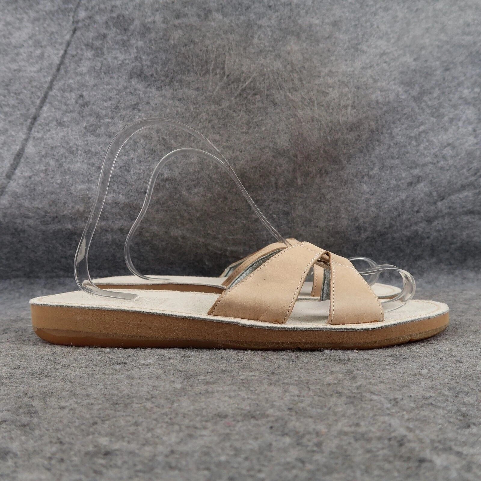 Sperry Shoes Womens 9 Slide Sandals Leather Slip On Fashion Comfort Top Sider