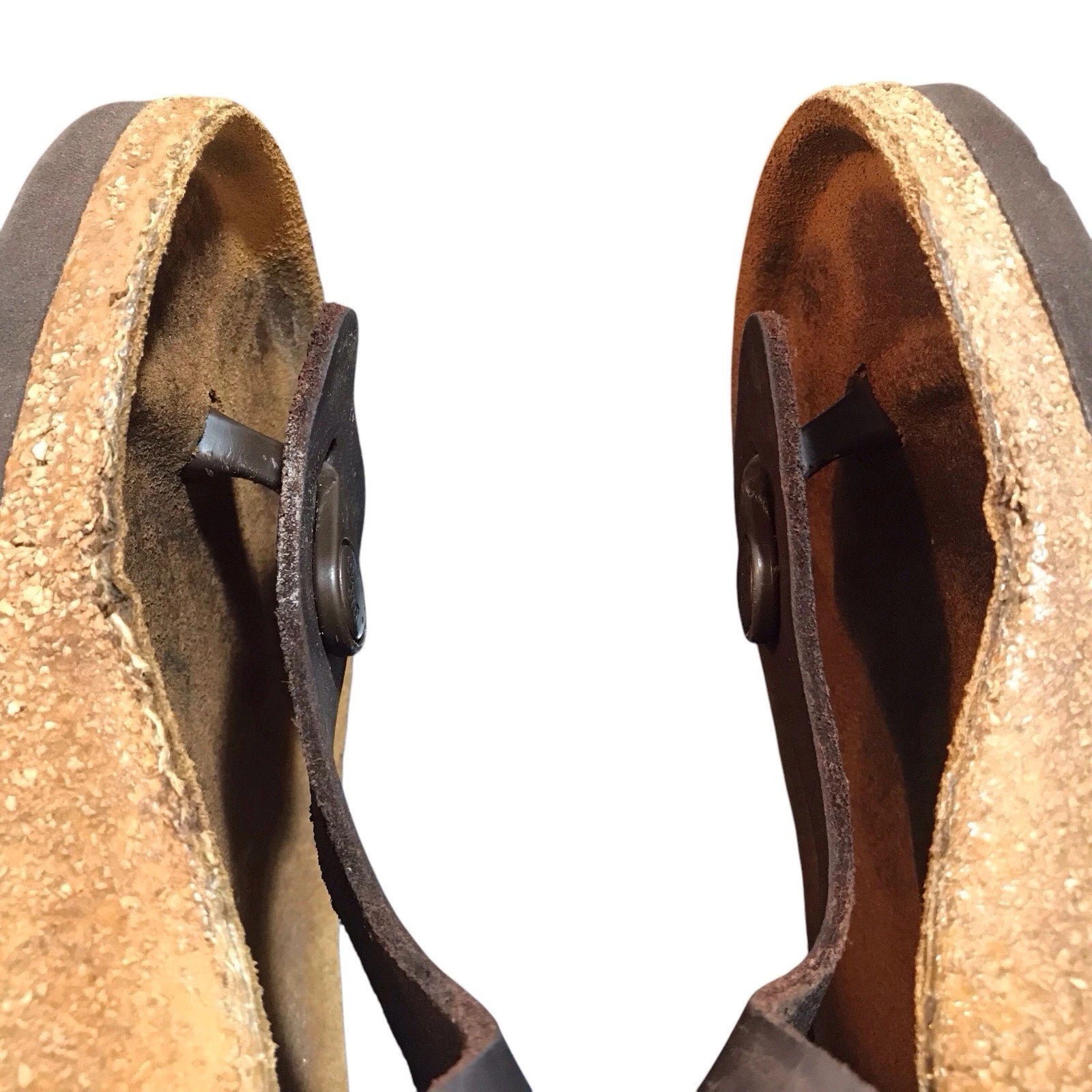 Birkenstock Gizeh Brown Slide Sandals Size EU 37 US 6 Comfort