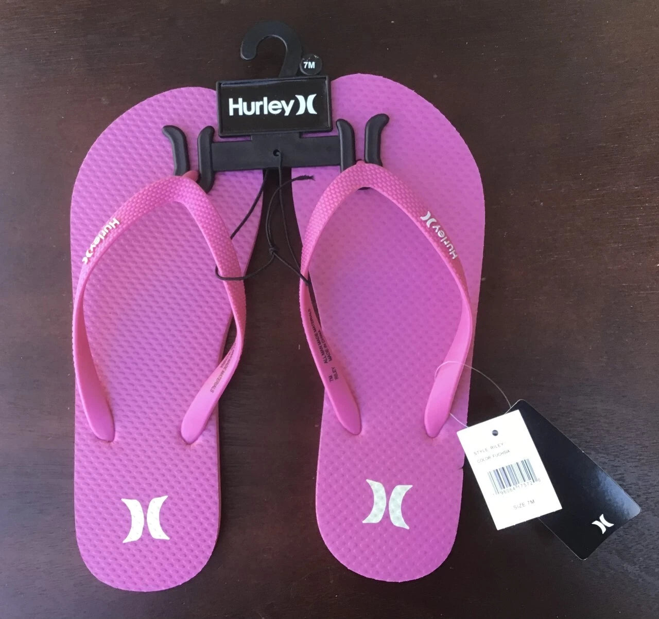 New  Women's Hurley Geo Style Flip Flop Sandals Thong - Pick Style & Size!