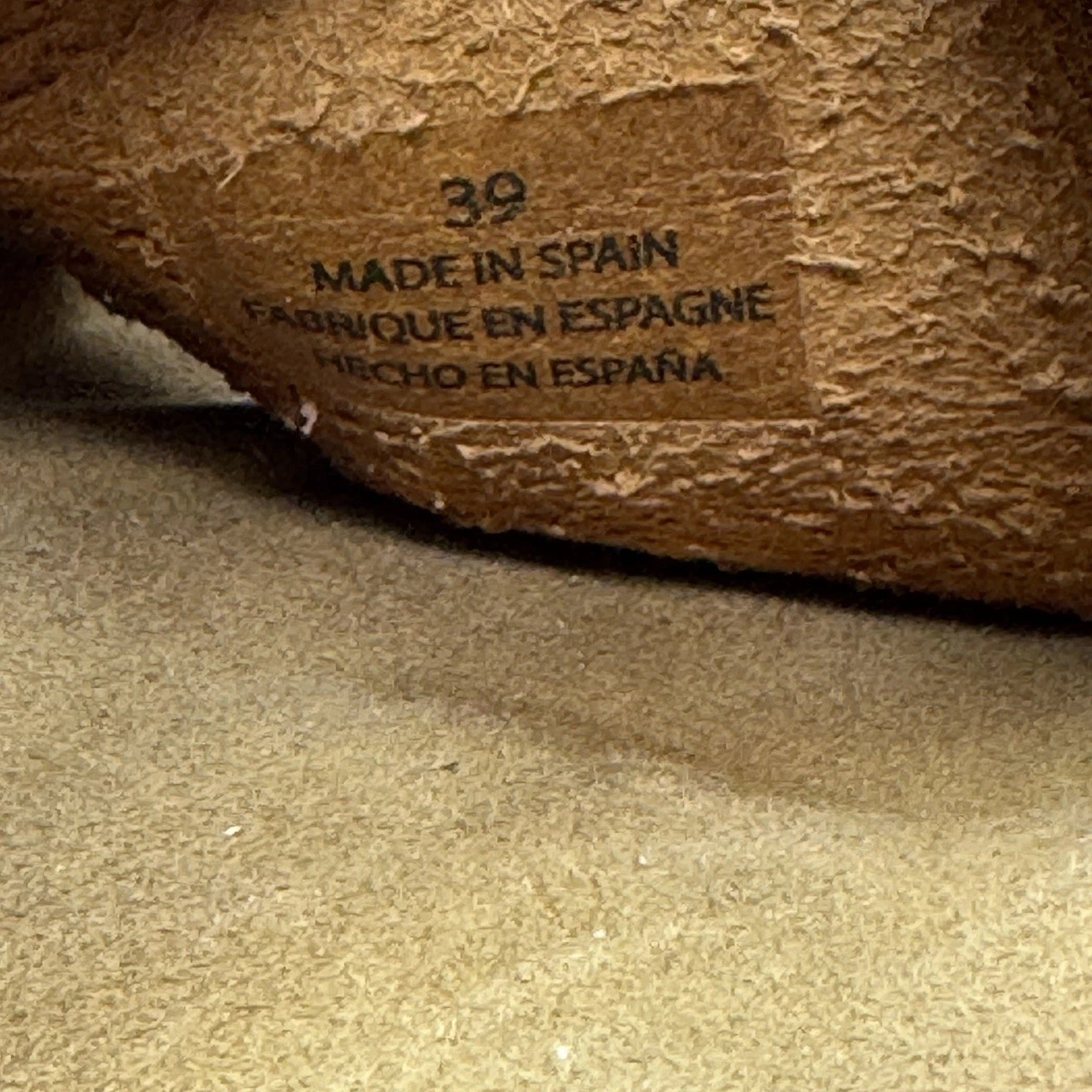 FREE PEOPLE Caravelle Cork Footbed Platform Sandal Boho Shoes Brown Size 8