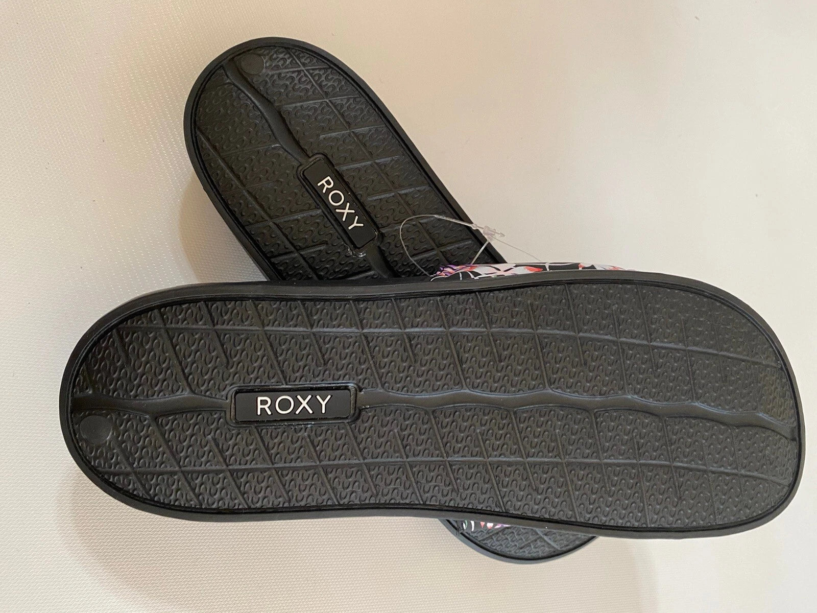 Roxy Women's Eva Slides Floral Sandals Sz 9.5