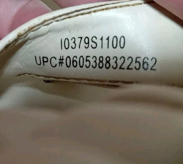 Sam & Libby Women's Braided Footbed Sandals Size 9.5