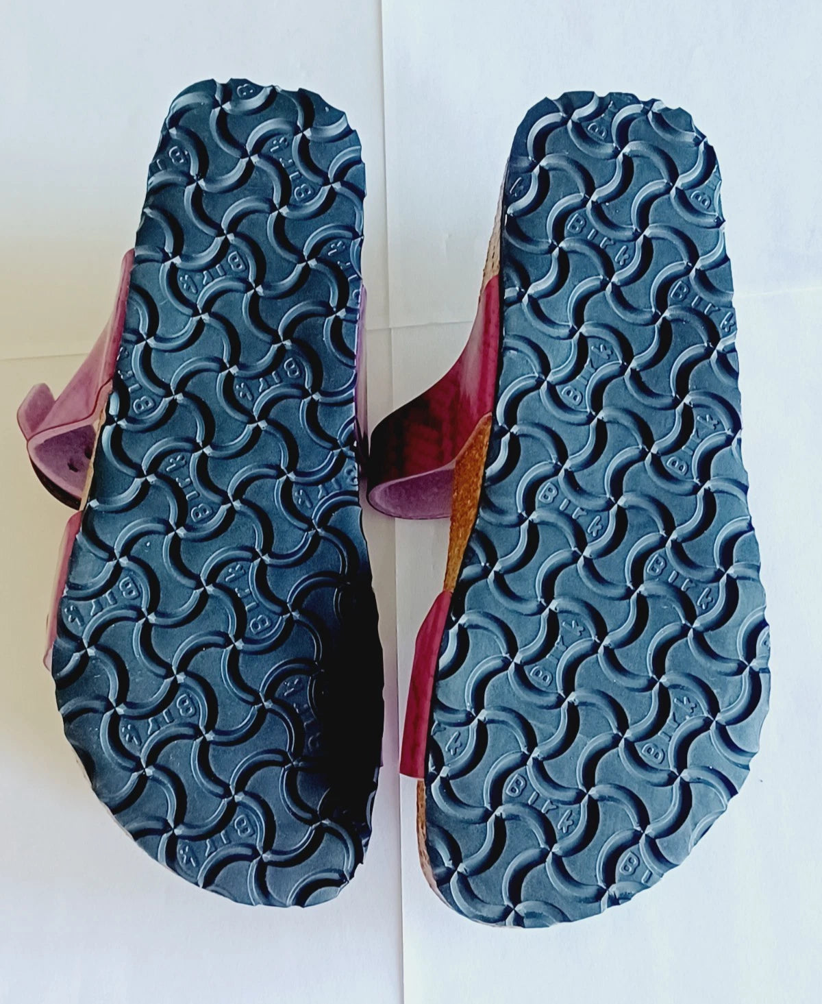 Birkenstock Birkis Sandals Women's 5 36 Purple Snakeskin Print Sandals Shoes