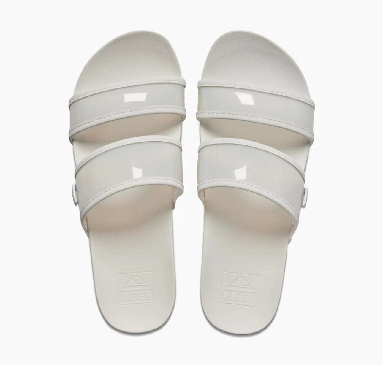 Reef Women's US 8 Vista Hi-Energy Cloud Transparent Slides, Style # CJ6852
