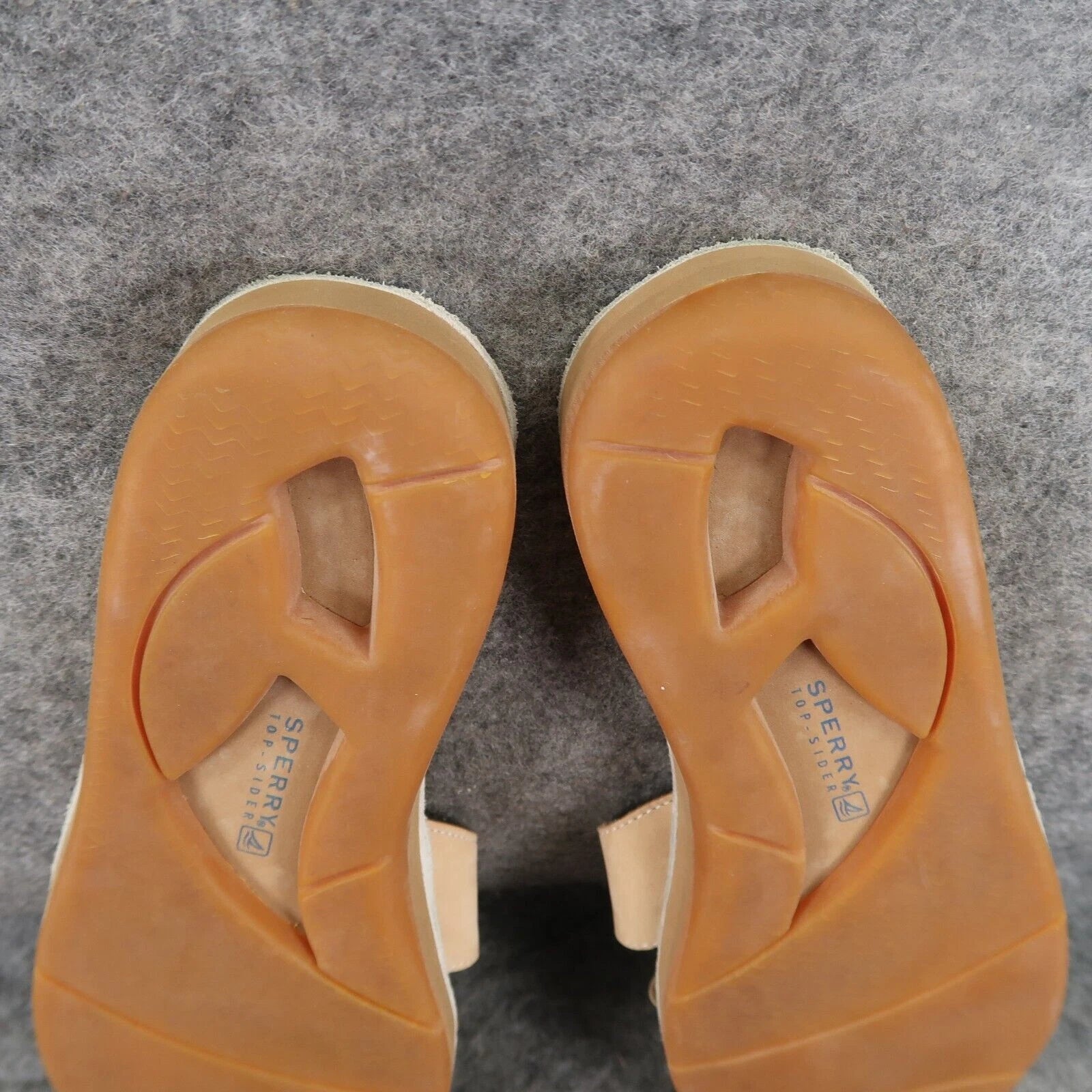 Sperry Shoes Womens 9 Slide Sandals Leather Slip On Fashion Comfort Top Sider