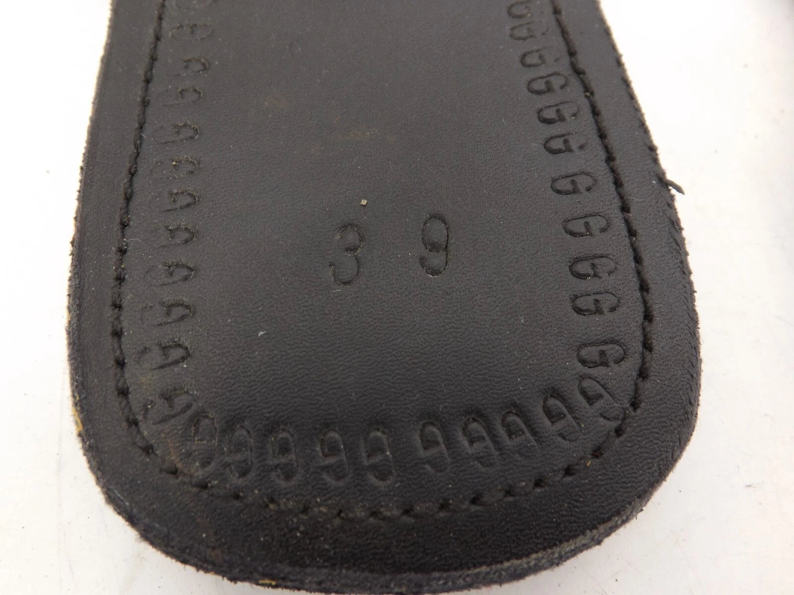 Maasai African style beaded sandals thongs flip flops - size 39