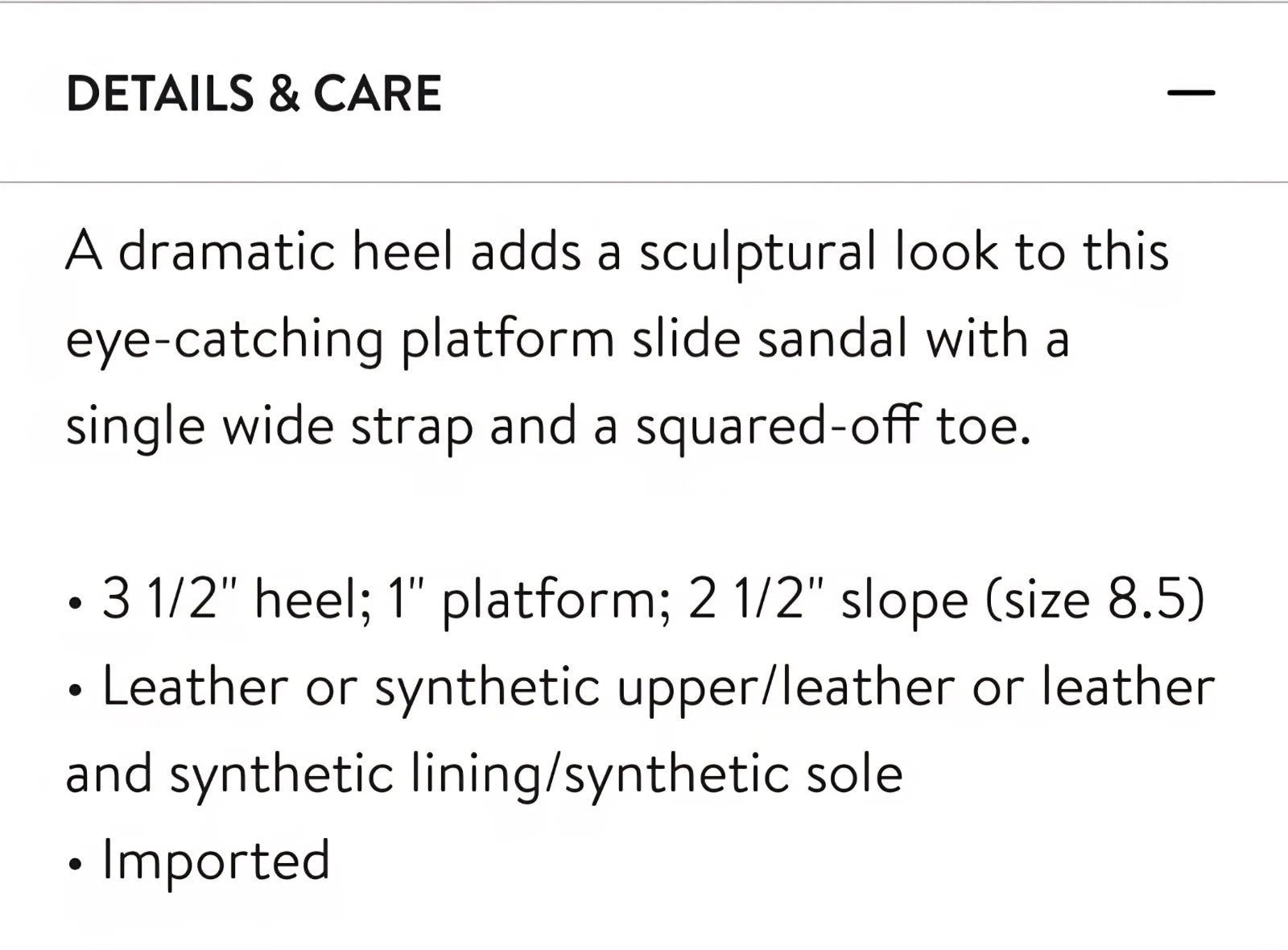 Jeffrey Campbell Women’s Sz 7 Black Leather Caviar Platform Slide  Ret $139.95