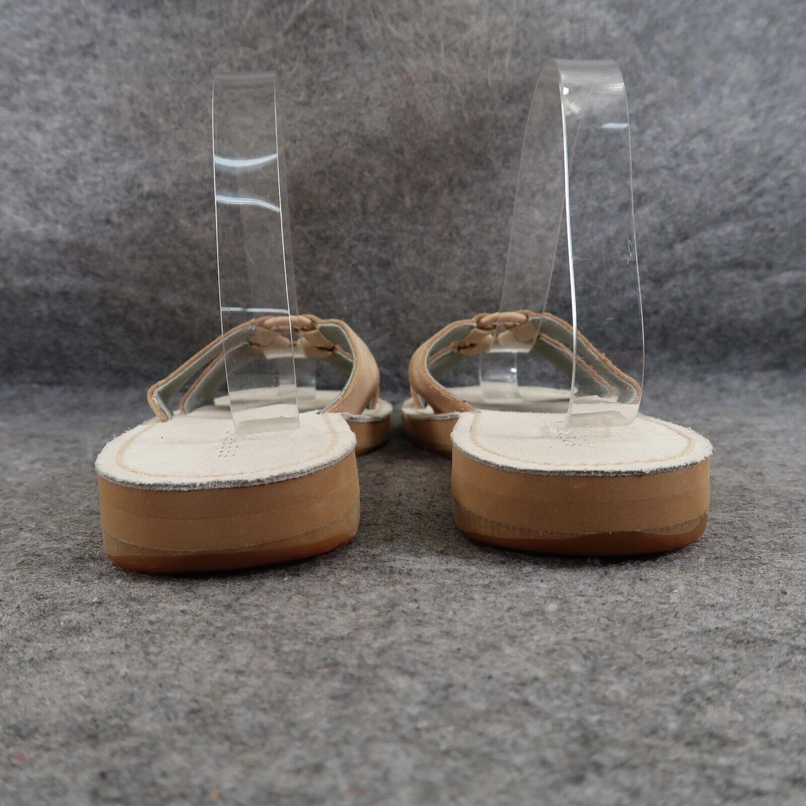 Sperry Shoes Womens 9 Slide Sandals Leather Slip On Fashion Comfort Top Sider