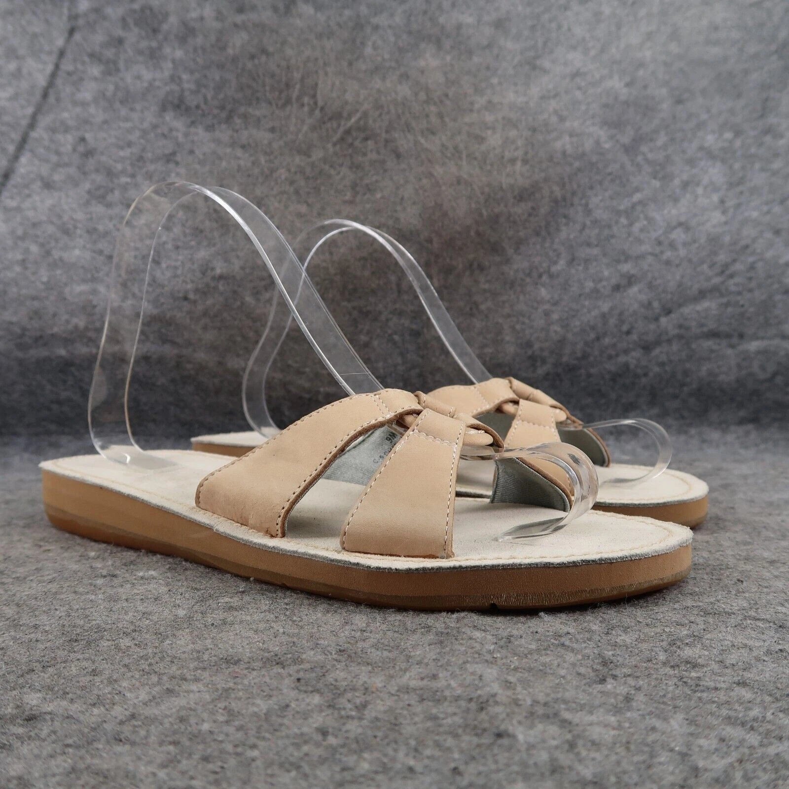 Sperry Shoes Womens 9 Slide Sandals Leather Slip On Fashion Comfort Top Sider