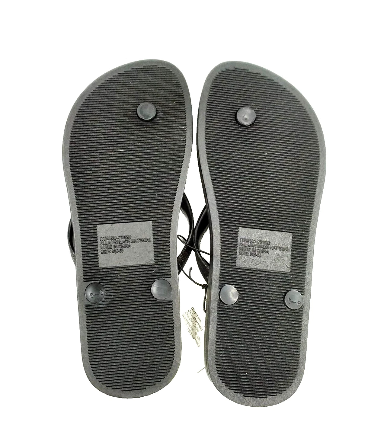 Sun & Sky Womens Fashion Summer Casual Flip Flop Thong Sandals Size 5-6 Set of 2