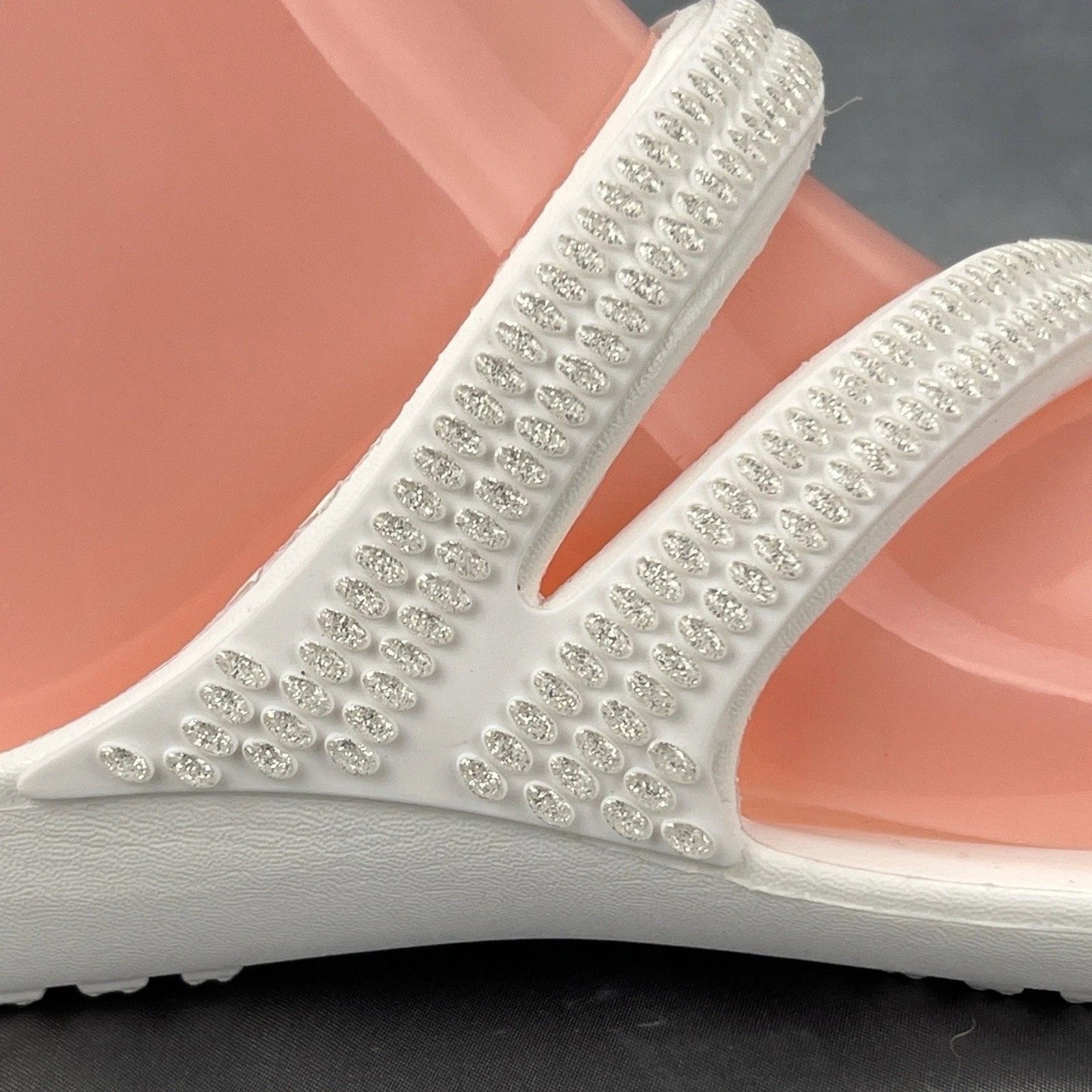 Crocs Kadee II Strappy Sandals Women's 7 White Jewels Summer Slides 211350-100