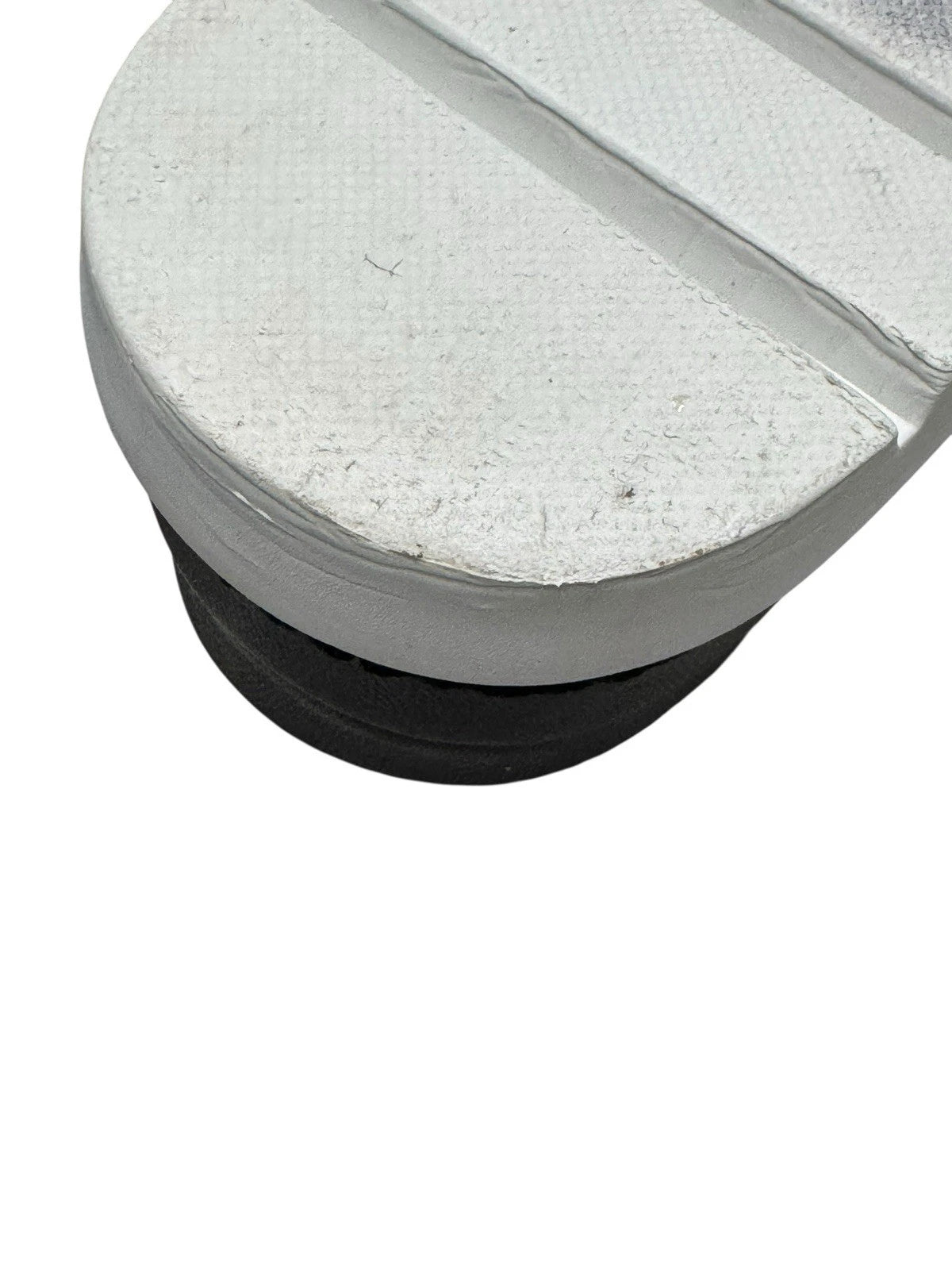 J Slides NYC Black Platform Double Strap Slide Sandals Womens Size 6M