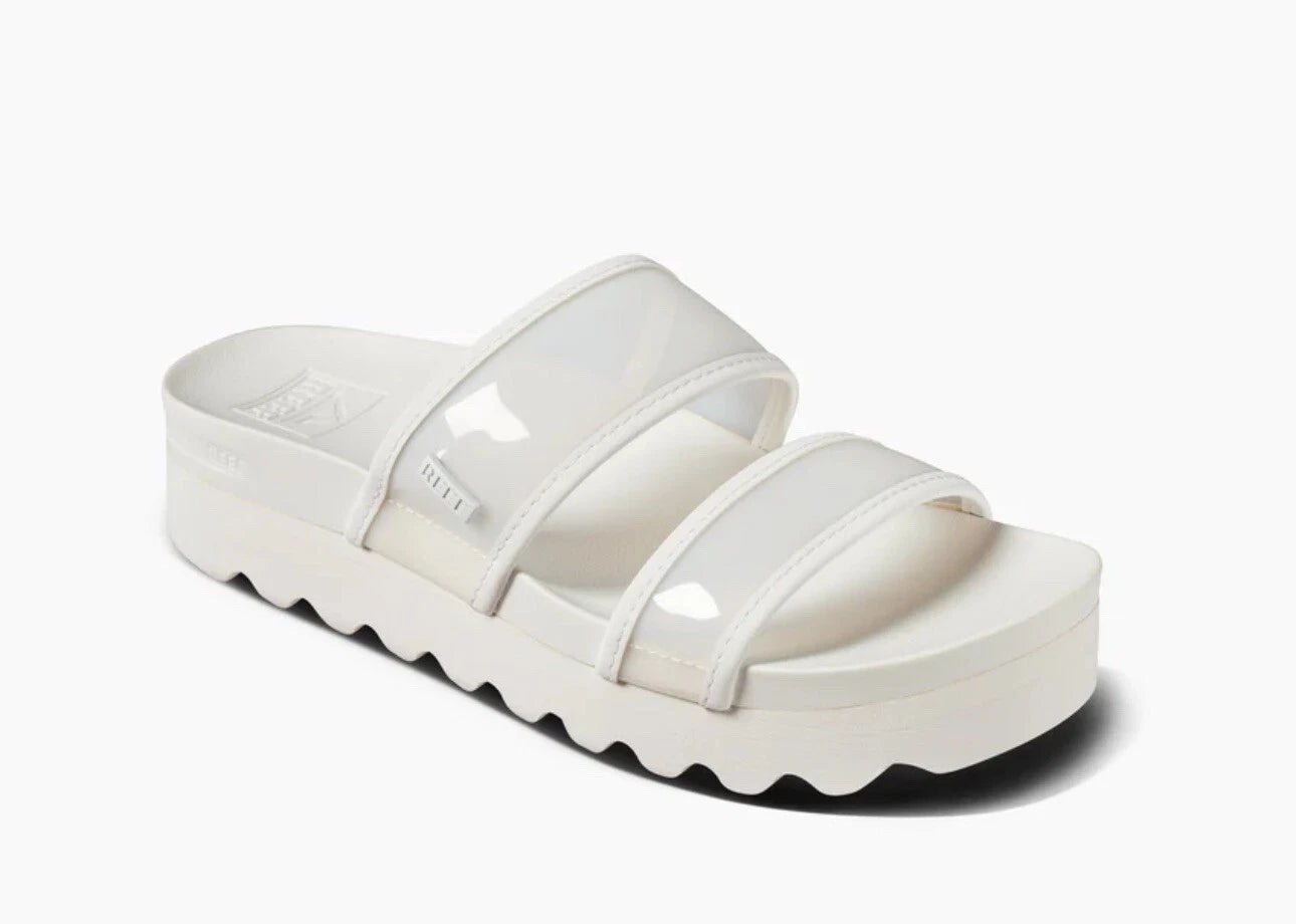 Reef Women's US 8 Vista Hi-Energy Cloud Transparent Slides, Style # CJ6852