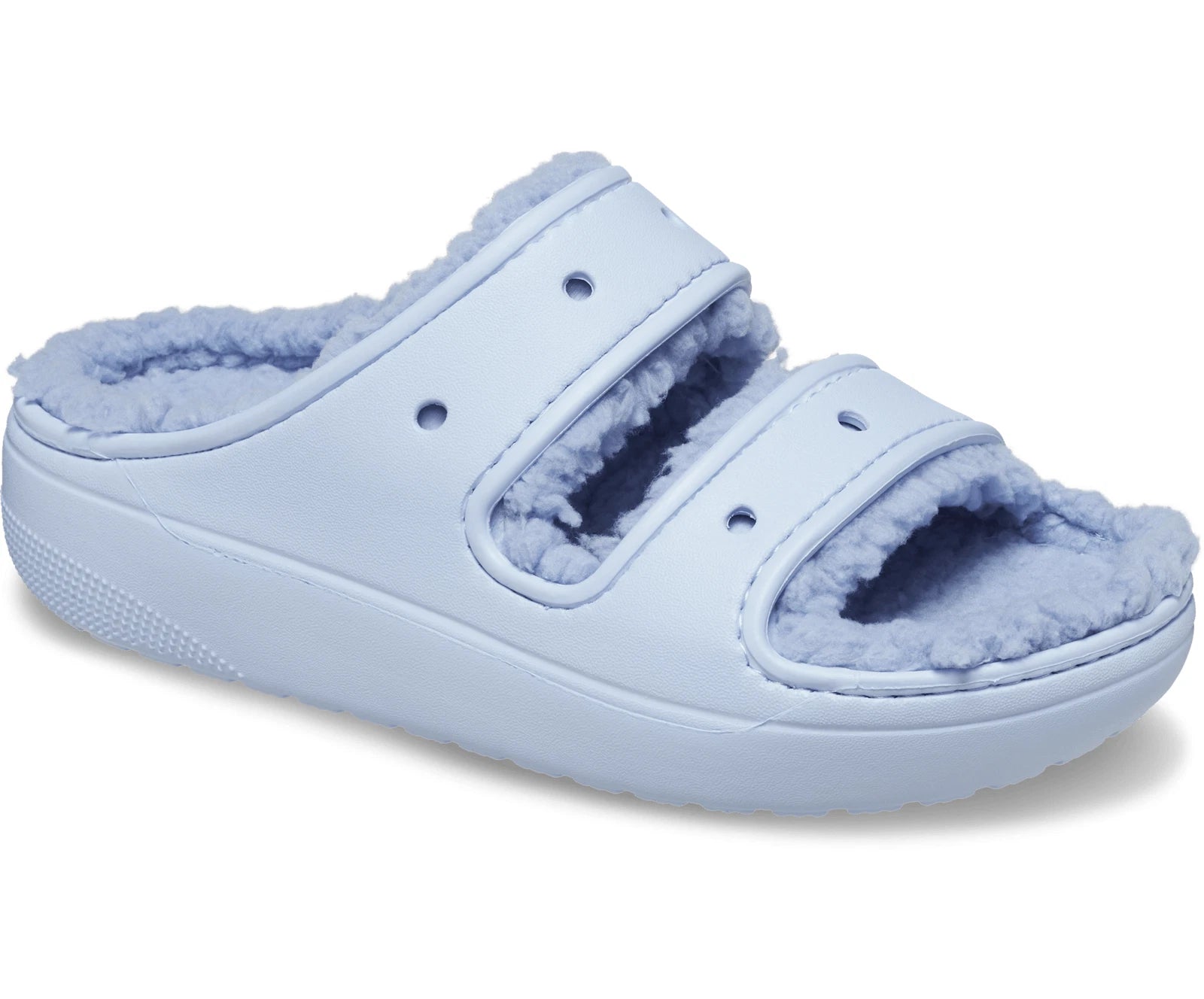Crocs Unisex Classic Cozzzy Sandal - Blue Calcite