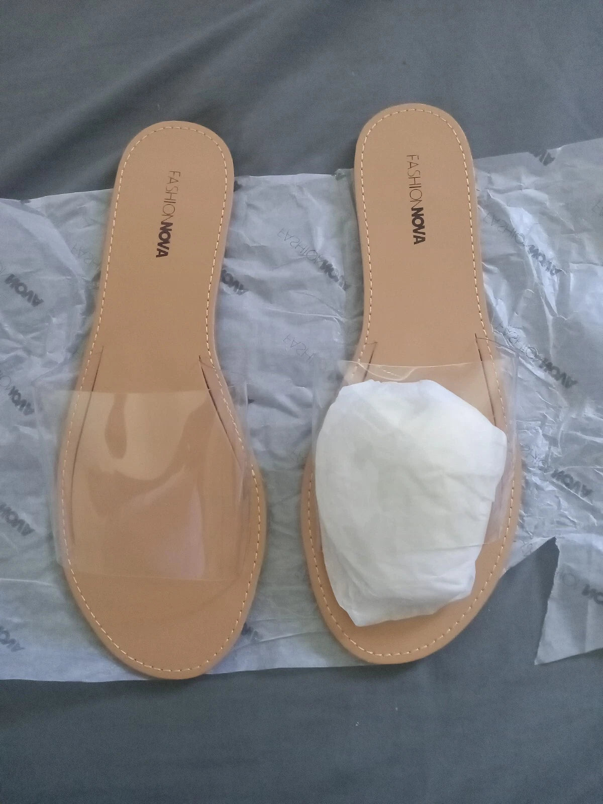 Fashion Nova Are We Clear Sandal Size 11