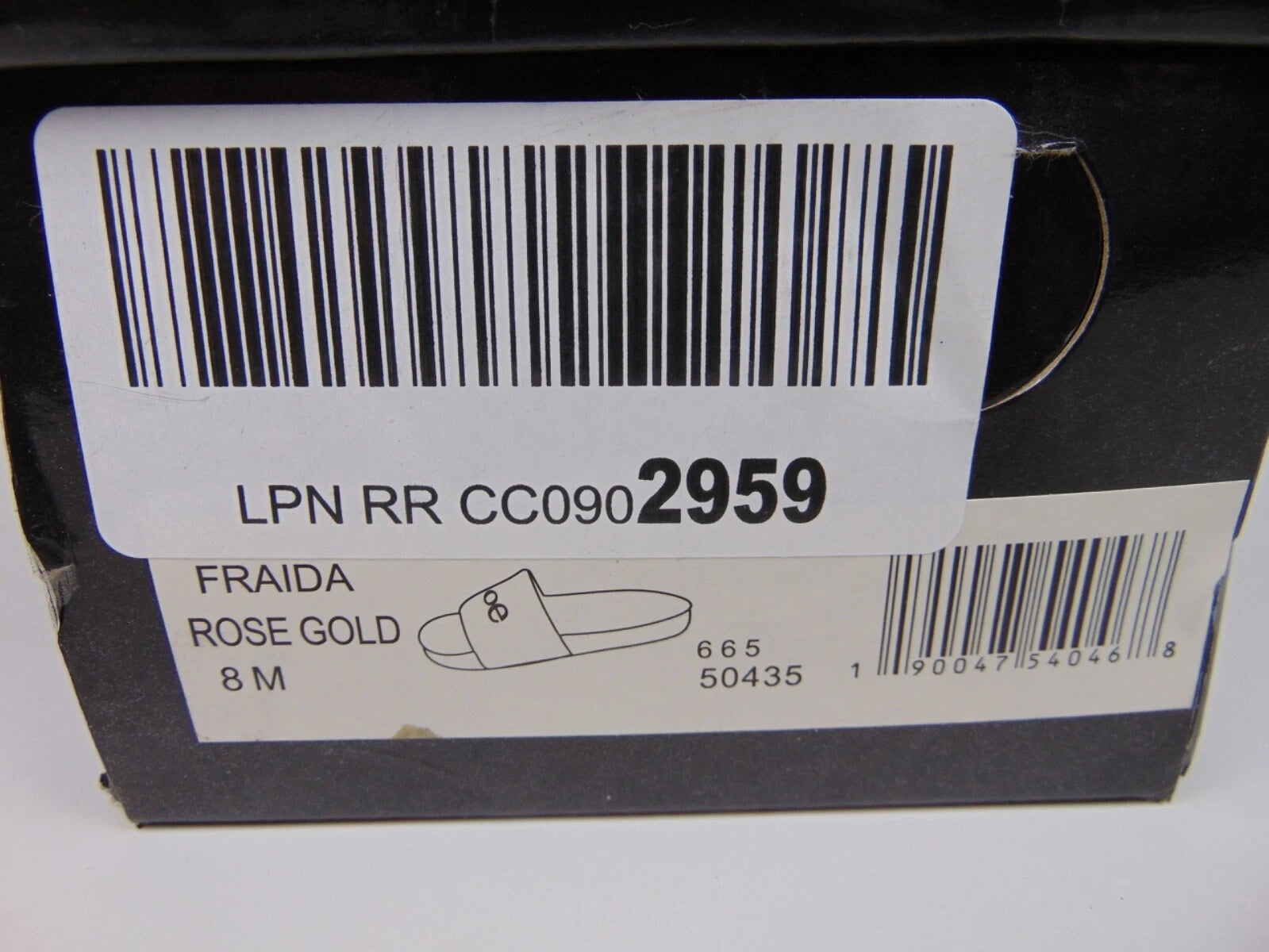 Bebe Women's Fraida Glitter Slide Fashion Sandals Flats Size 8.0 M, Rose Gold