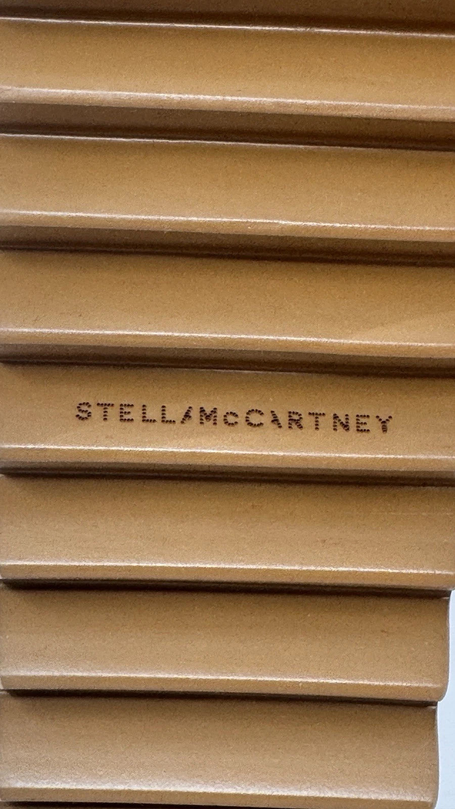 Stella McCartney Women’s Sneakelyse Twist Cream Sandals Size 10 US / 40 EU