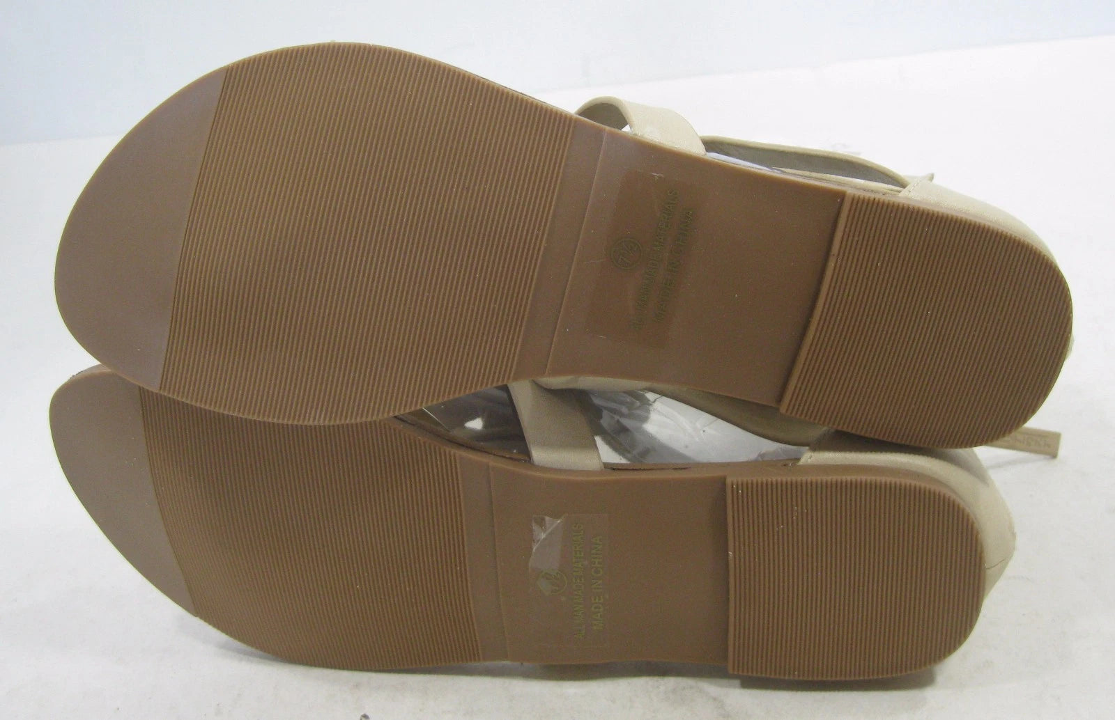 NEW LADIES Summer Skintone Fashion Ankle Strap Sandals  women Size 5.5