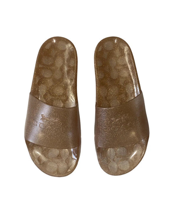 Coach Champagne Women's Ulyssa Slide Style #c3068 Sandals size 7