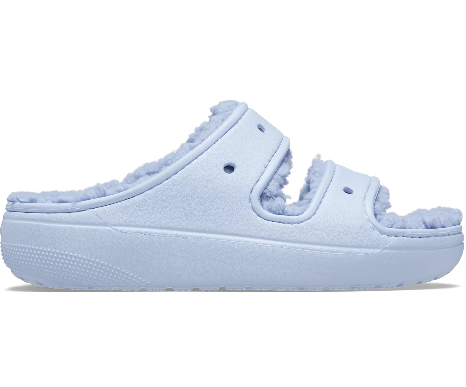 Crocs Unisex Classic Cozzzy Sandal - Blue Calcite