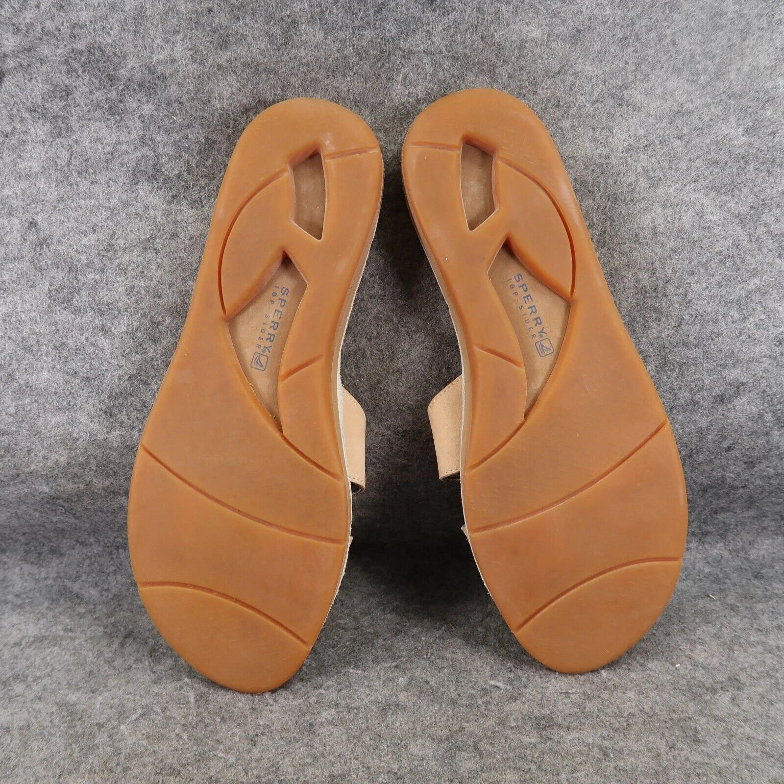 Sperry Shoes Womens 9 Slide Sandals Leather Slip On Fashion Comfort Top Sider