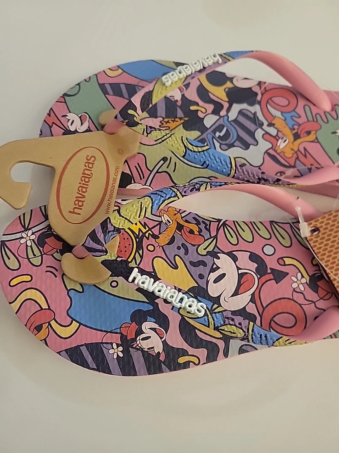 Havaianas Slim Disney Style Flip-Flops Womens Size 7- New