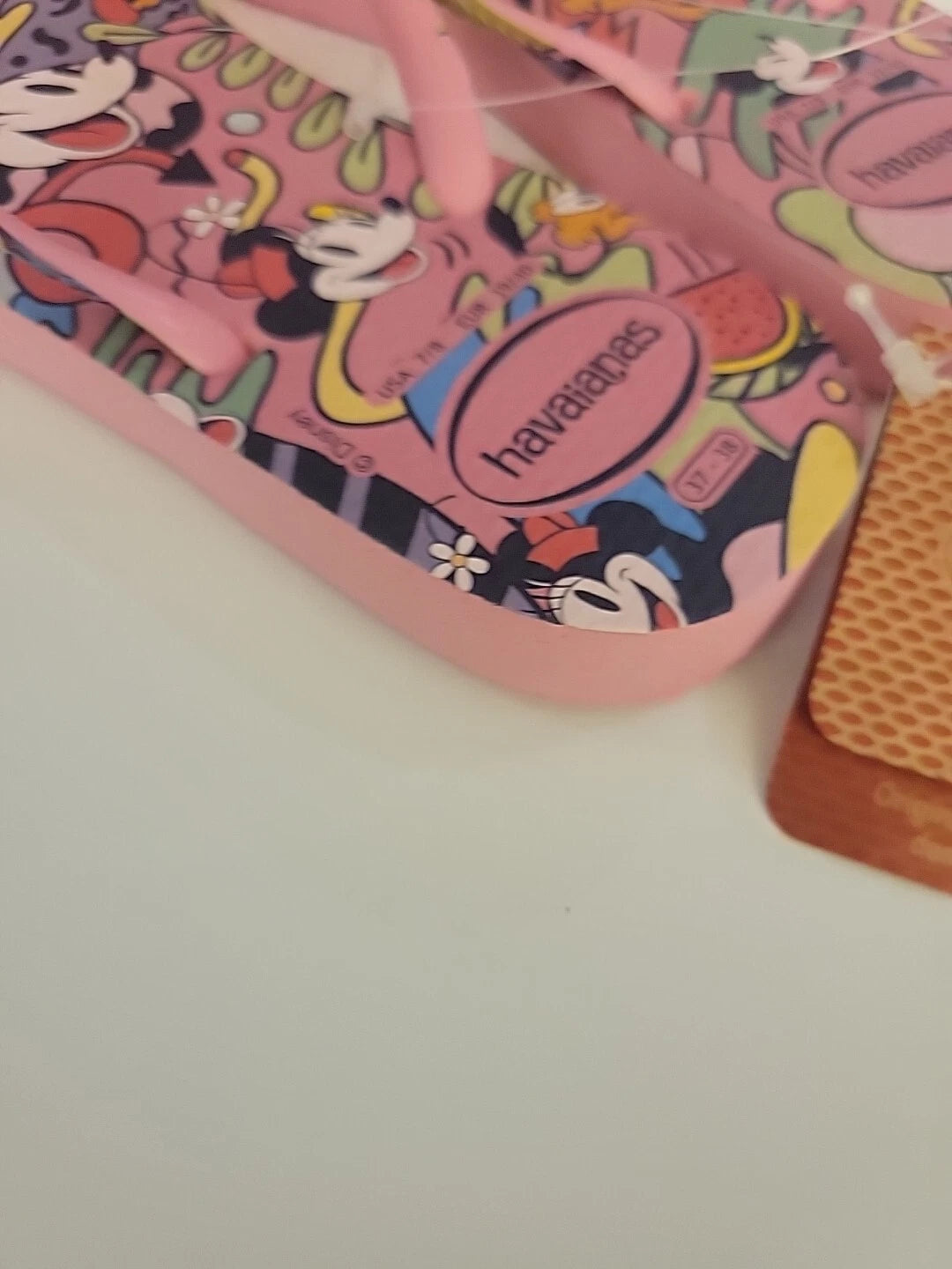 Havaianas Slim Disney Style Flip-Flops Womens Size 7- New