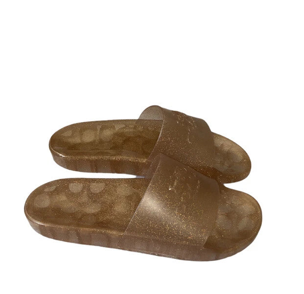 Coach Champagne Women's Ulyssa Slide Style #c3068 Sandals size 7