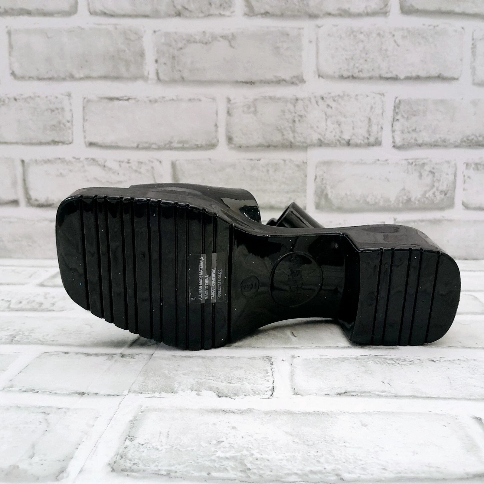 Mad Love Block Heel Mules Sandals Womens Size 6