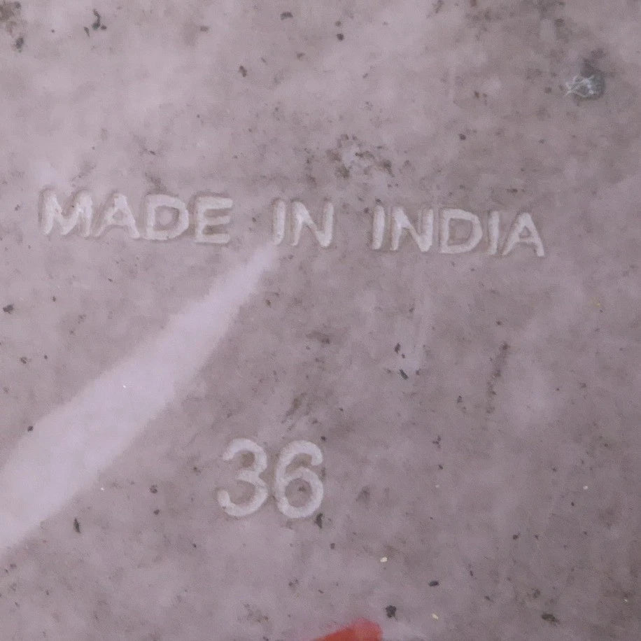 Free People Women Almost Paradise Platform Sandals Purple Suede Slides Sz 36 / 6