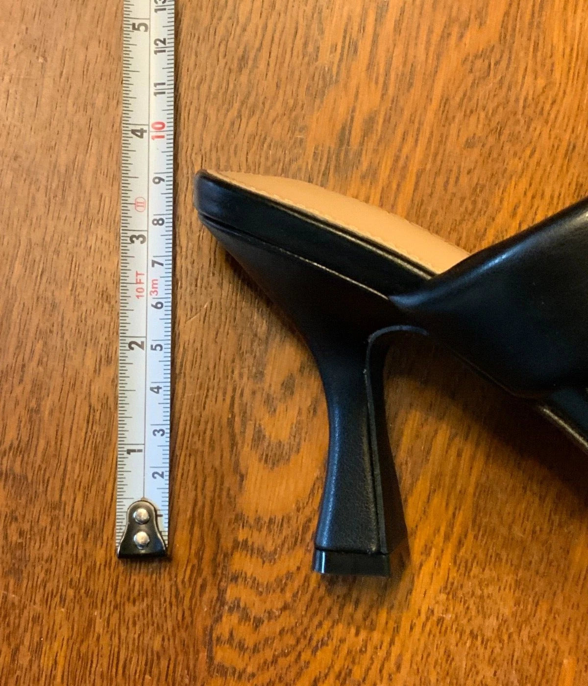 ShoeDazzle Women's Amora Heeled Sandal, Style#HD2354776, Size 7, Black Caviar