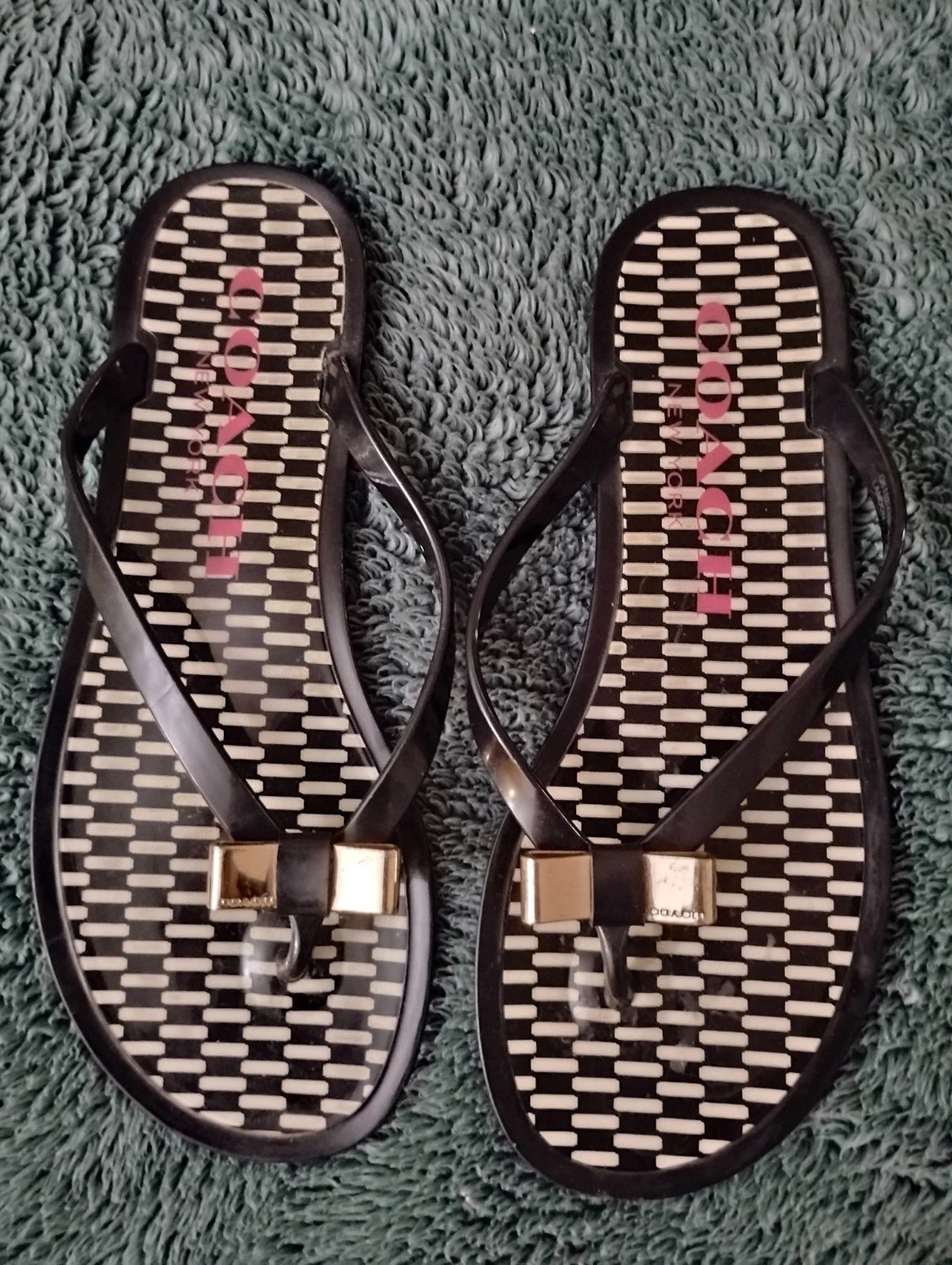 COACH Flip Flops Sandals Shoes Women's Size 6