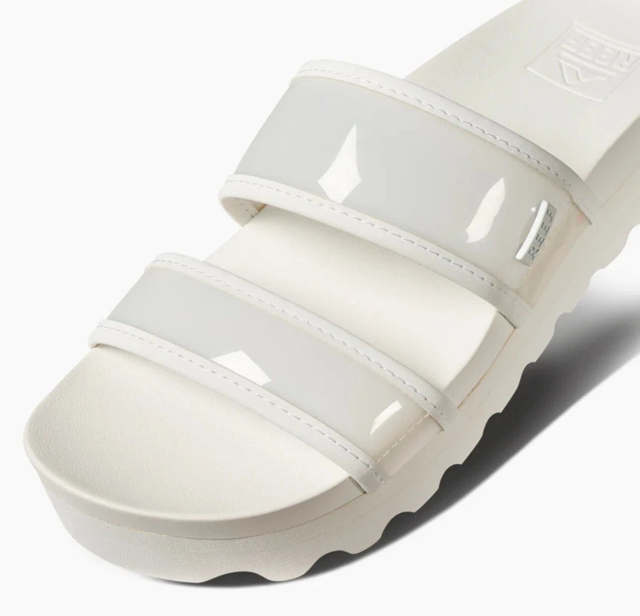 Reef Women's US 8 Vista Hi-Energy Cloud Transparent Slides, Style # CJ6852