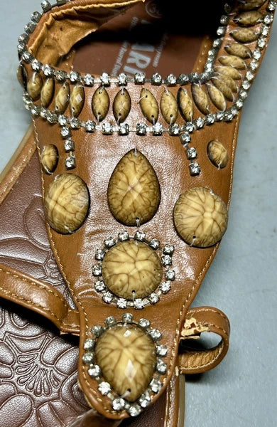 Marilyn Monroe Fashion Sandals Womens Size 7 EU 38 Vintage 1985 Radio Days Rare