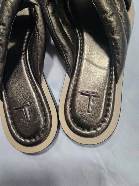 LAFAYETTE 148 NEW YORK Donne Slide Sandal Sz 37/US 7 $447