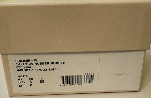 Bally Switzerland Women's Pink “Taffy” Rubber Slide Sandals New NIB Italy