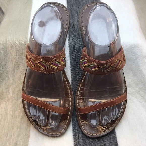 American Eagle Southwestern Style Slip on Sandals