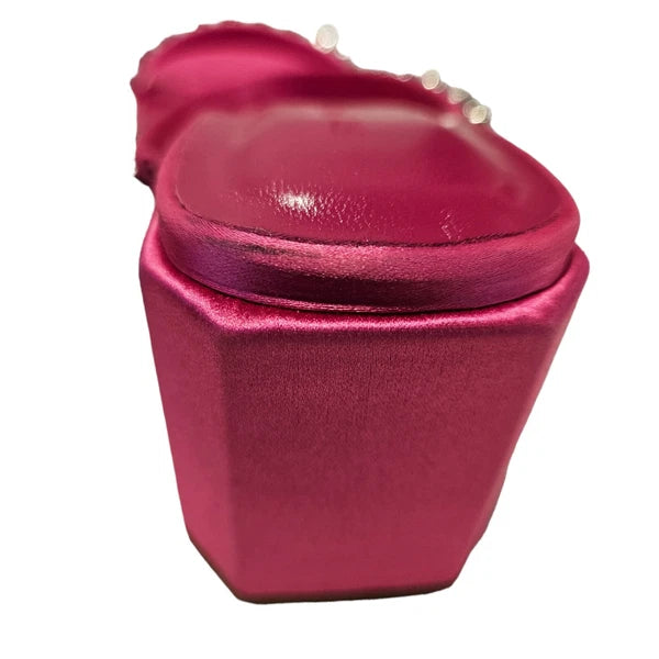 BY FAR Tanya Crystal Embellished Fuchsia Pink Mule Sandals 37 / Size 6 US $504