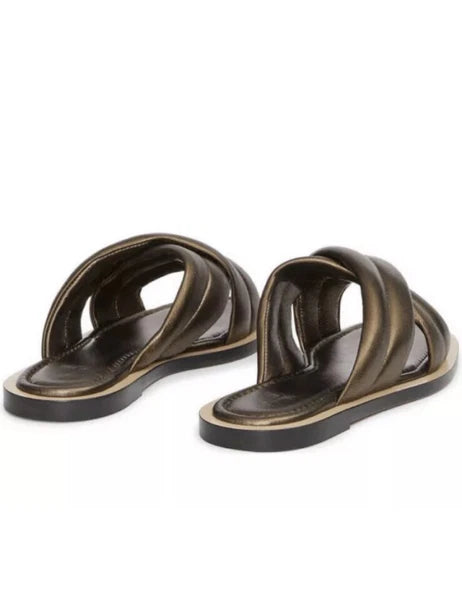 LAFAYETTE 148 NEW YORK Donne Slide Sandal Sz 37/US 7 $447