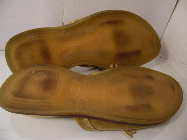 J.K. J K Acid Brown Fashion Slides Sandals Shoes size 8