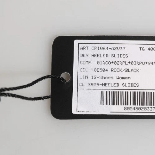 DOLCE & GABBANA Shoes Multicolor Keira Bow Leather Peep Toe Mules EU39 / US8.5