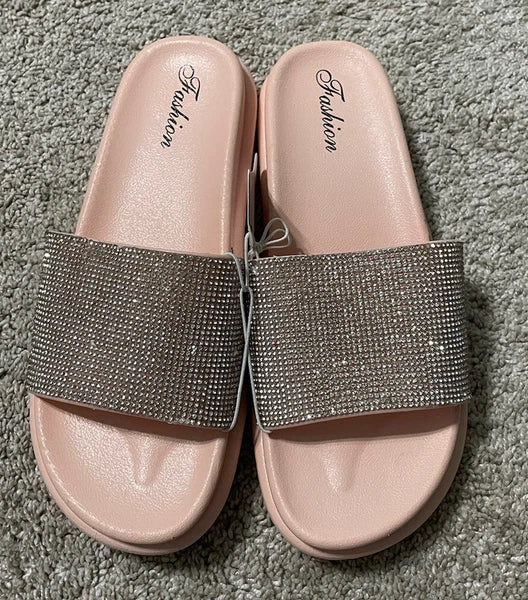 forever slides Color Pink Size 8