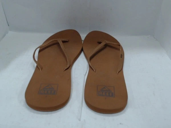 UsedVeryGood_Reef Women's Cushion Slim Sandals, Seashell, 7_Seashell_Sz7