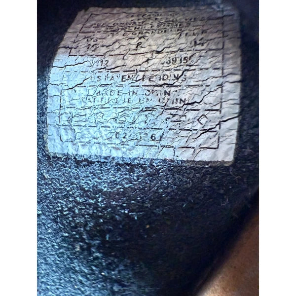 Merrell Amber Black Leather Braided Strap Sandals Women's US 10 Thong