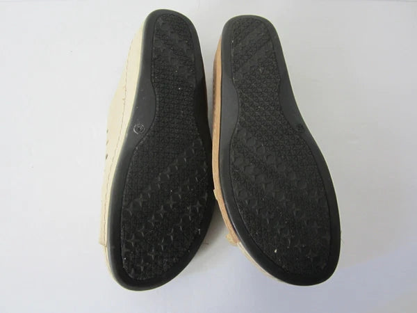 Echt Leder Sandals Womens Strappy Slides Tan/Taupe Leather Size 42 US 10.5-11