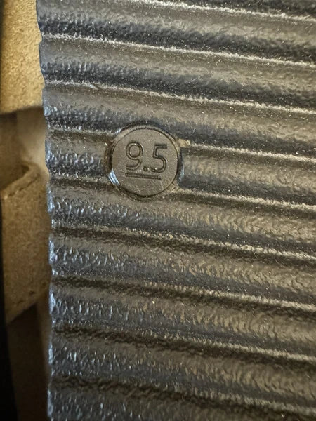 Steve Madden Mayven Suede Slide Sandals Taupe SIze 9.5