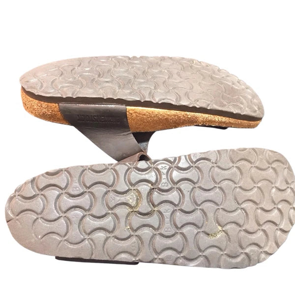 Birkenstock Gizeh Brown Slide Sandals Size EU 37 US 6 Comfort