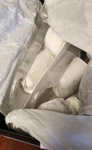 Coach C3068 Ulyssa Women Size 6 Rubber Jelly Slides Sandals Slip On New with Box